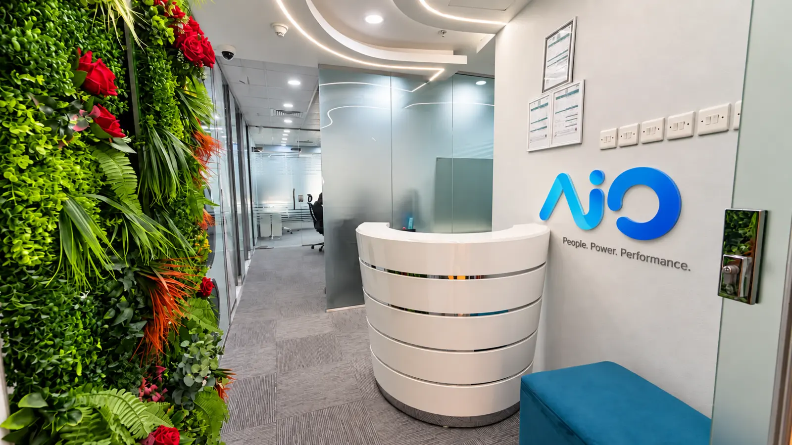All in One Services reception office